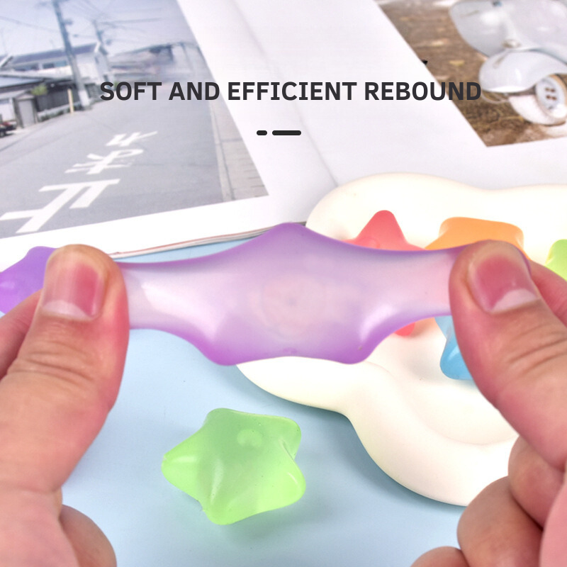 CB0832 ทาบะ สควีชทอย ของเล่นบีบสกุชชี่ ยืดได้นุ่มนิ่ม เปลี่ยนสีได้เมื่อโดนแดด