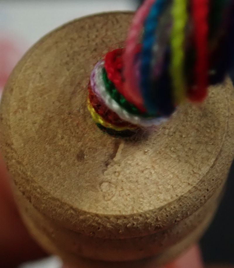 ลูกสะกดไม้เสาหลักชัยองค์พ่อจตุคามรามเทพวิหารจังหวัดนราธิวาส ปี 2552 มีโค๊ต