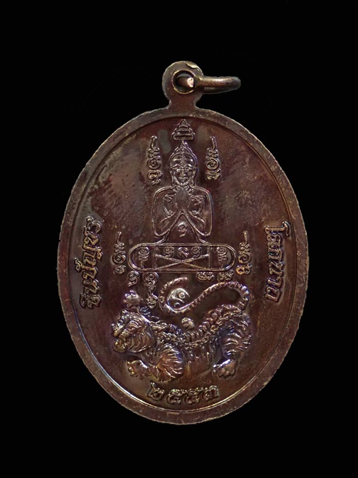 *ผิวปีกแมลงทับ* เหรียญชินบัญชรโลกนาถ วัดไร่วารี จังหวัดระยอง ปี 2553 เนื้อทองแดง (ผิวปีกแมลงทับ) ขนาดพระสูง 3.8 ซ.ม.