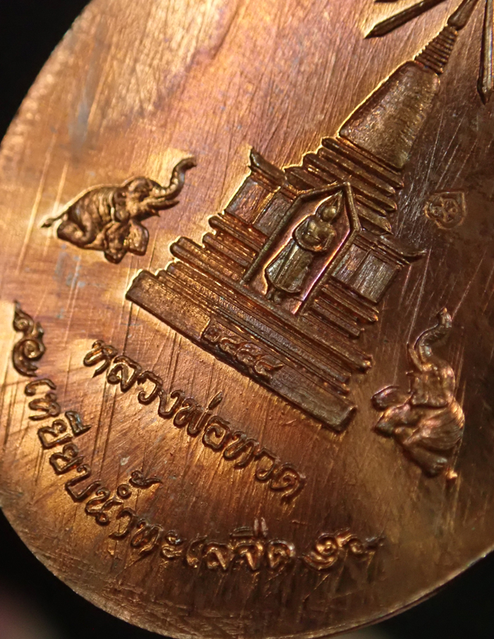 >รุ่งดัง< เหรียญมีเสน่ห์..เกจิดังหลายท่านปลุกเสก* เหรียญบารมีหลวงพ่อทวด ปี2554 เนื้อทองแดงผิวไฟ