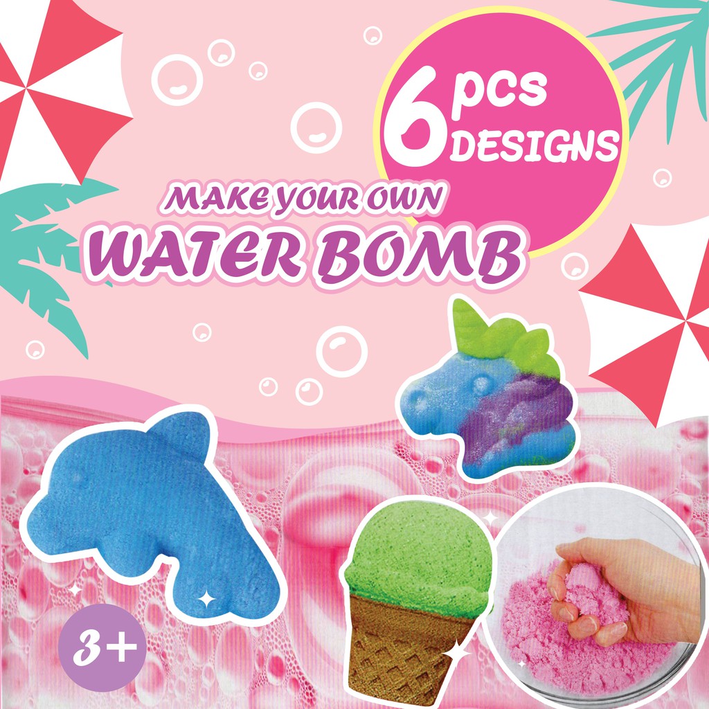 D070 (SEIYA DIY KIT SET )ชุดตกแต่งสกุชชี่ squishy ชุดทำ bath bomb บาธบอม ชุดทำสไลม์ กิจกรรมยามว่าง เสริมสร้างพัฒนาการ