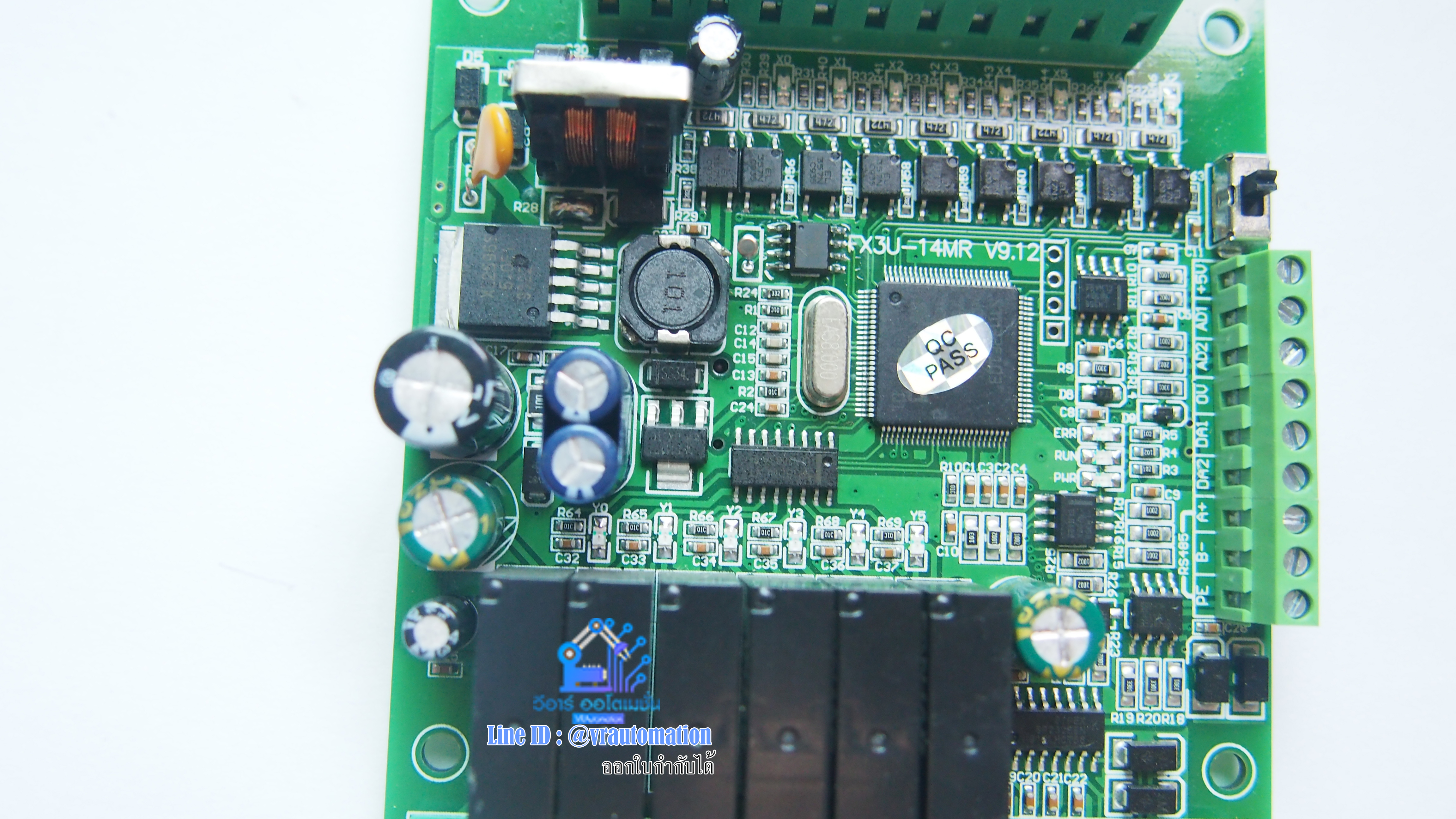 FX3U-14MR-2AD2DA PLC Board