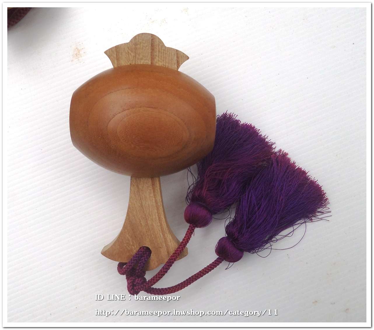 ผลิตภัณฑ์ไม้ญี่ปุ่น ขนาดสูง 8 นิ้ว ตัวใหญ่