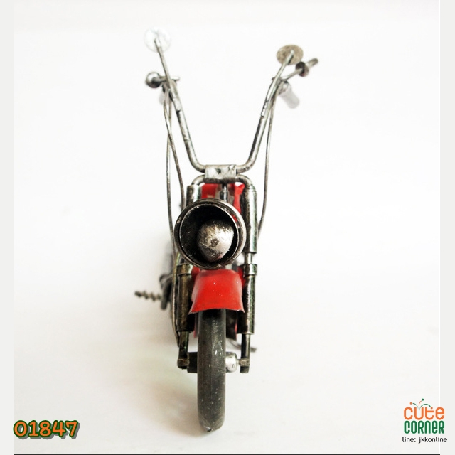 โมเดลรถมอเตอร์ไซค์ M242-Red ฟรีค่าส่ง