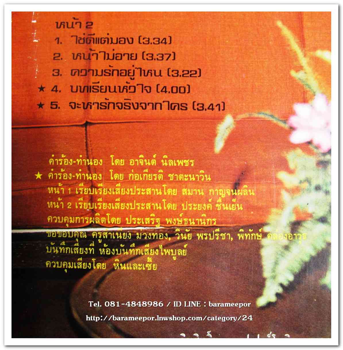 วนิดา นภาพร ชุด หากรู้จะไม่รัก