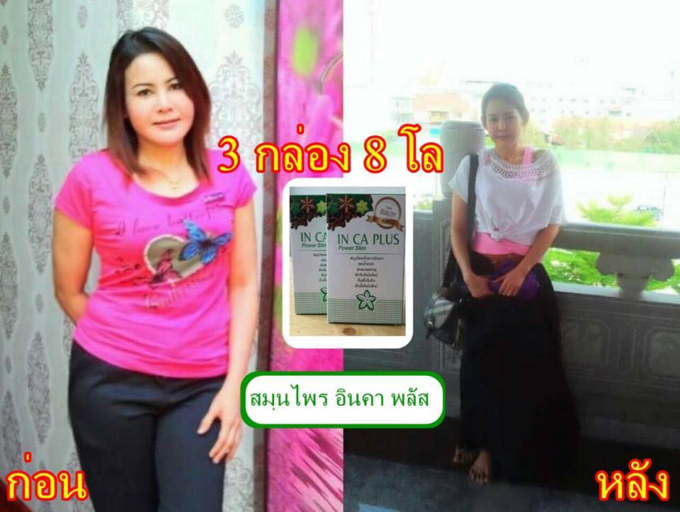 In Ca Plus Power Slim อิน คา พลัส สมุนไพรถั่วดาว อินคา ลดน้ำหนัก