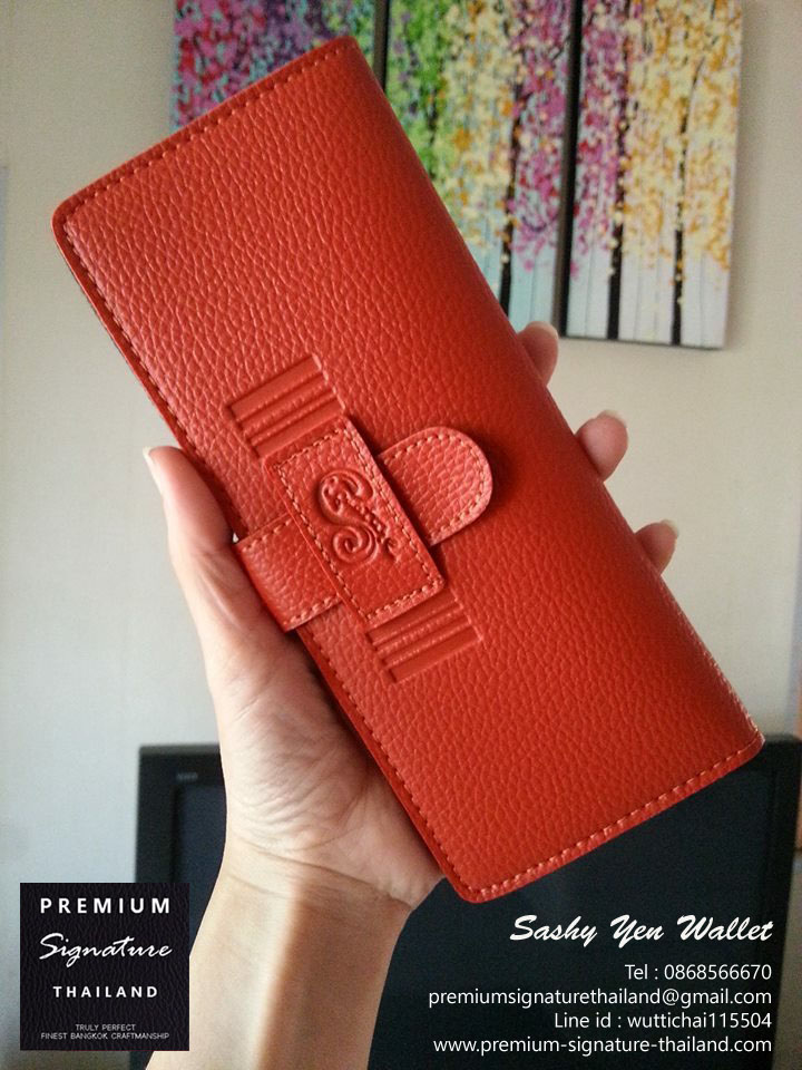 Togo Orange(ส้ม) - Sashy Yen Wallet