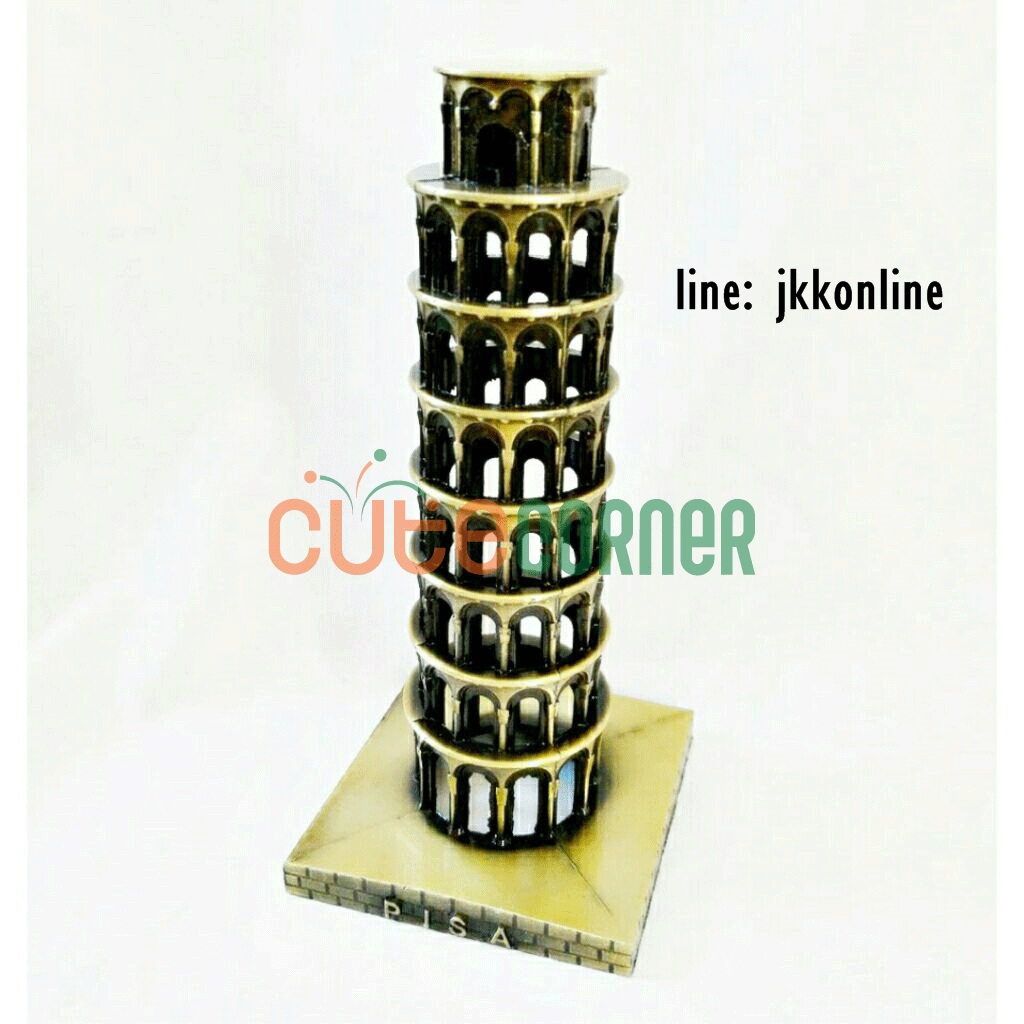 01710-โมเดลหอเอนปิซา 16 ซม - ฟรีค่าส่ง