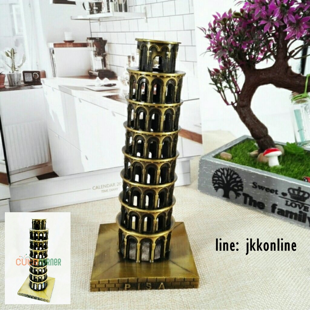 01710-โมเดลหอเอนปิซา 16 ซม - ฟรีค่าส่ง