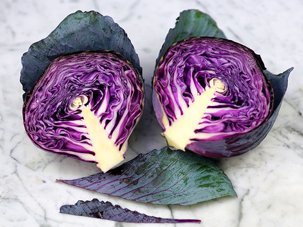 (Whole 1 Oz) กะหล่ำปลีสีม่วง - Purple Cabbage