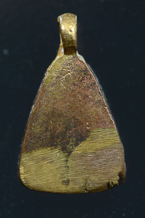 เหรียญจอบเล็ก หลวงพ่อเงิน วัดบางคลาน แจกทาน รุ่นโชติบารมี พ.ศ.2538