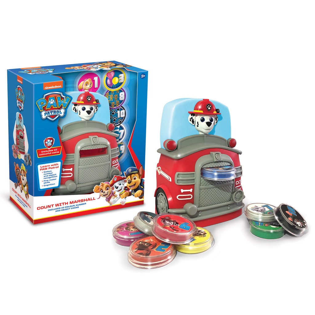 Paw Patrol ของเล่นเสริมสร้างพัฒนาการ พาวพาโทรล Count With Marshall