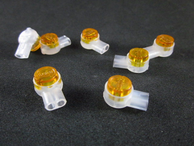 K2 ตัวต่อกลางสาย แลน หรือสายไฟ ขนาด เส้นผ่าศูนย์กลาง0.4 - 0.9 mm
