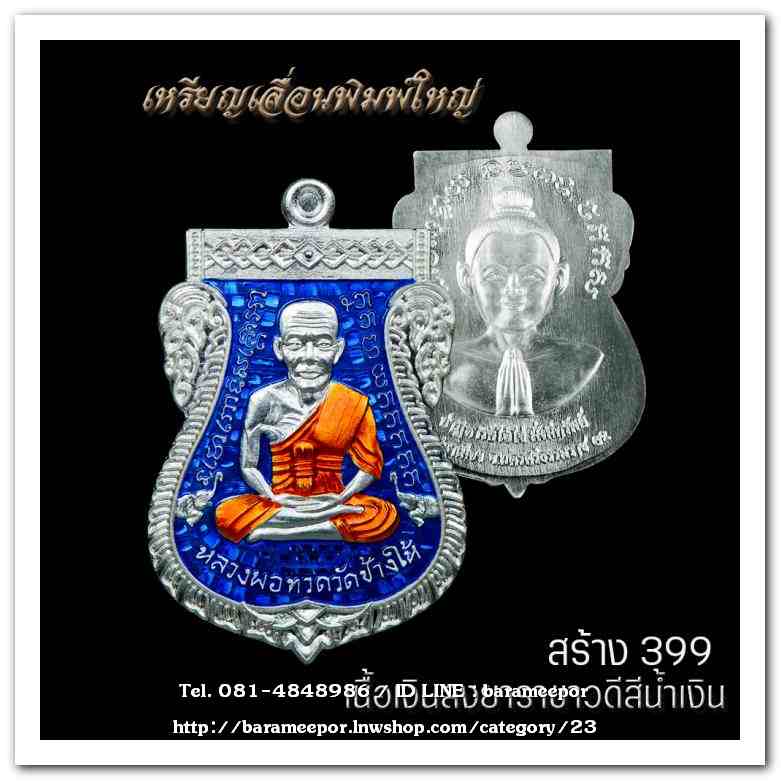 เหรียญหลวงพ่อทวด รุ่นปาฏิหาริย์ไอ้ไข่ มั่งมีทรัพย์ วัดเสมาเมือง จ.นครศรีธรรมราช มีให้เลือกหลายเนื้อ