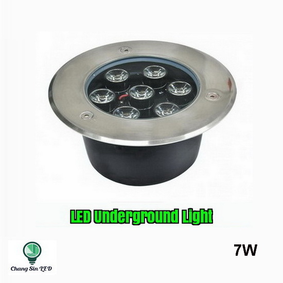 โคมไฟ LED ส่องต้นไม้แบบฝังพื้น DC12v 7w
