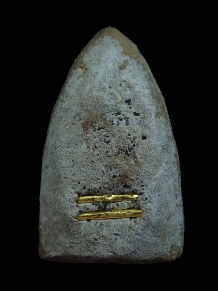 หลวงพ่อทวด วัดปราสาทบุญญาวาส ปี 2545 รุ่นฉลองกรุงรัตนโกสินทร์ 220 ปี เนื้อว่าน พิมพ์ใหญ่ตะกรุดทองคำ 2 ดอก