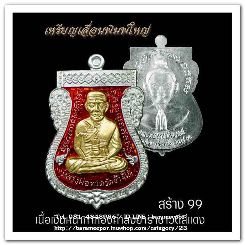 เหรียญหลวงพ่อทวด รุ่นปาฏิหาริย์ไอ้ไข่ มั่งมีทรัพย์ วัดเสมาเมือง จ.นครศรีธรรมราช มีให้เลือกหลายเนื้อ