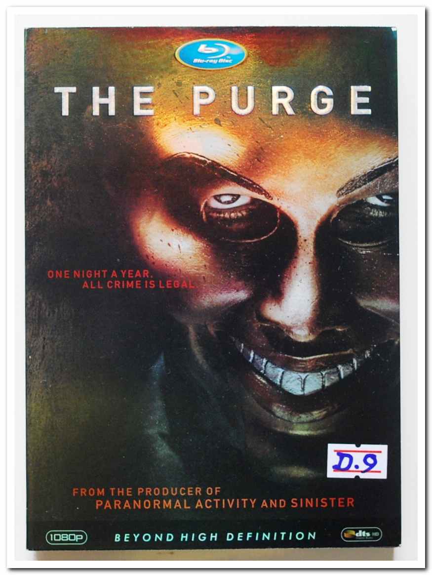 DVD.แม่สาย THE PURGE ปกสวมสองชั้น สกรีนแผ่น D.9