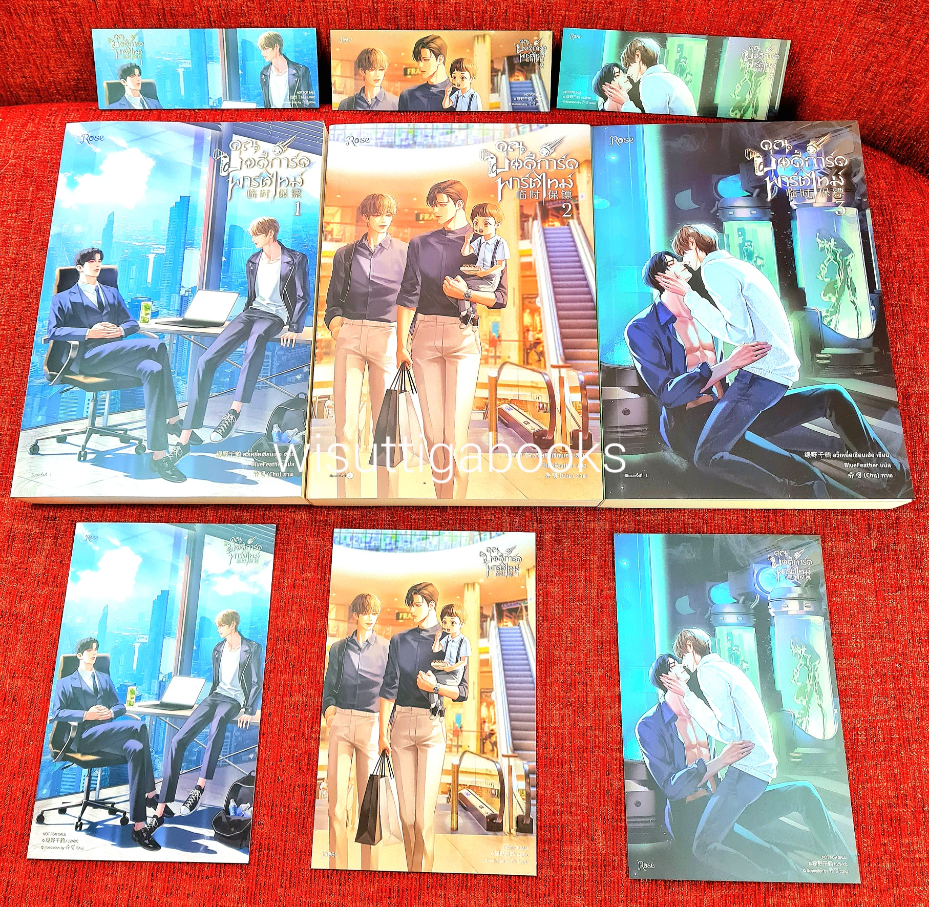 คุณบอดี้การ์ดพาร์ตไทม์(3 เล่มจบ+ที่คั่นครบ) : ลวี่เหยี่ยเชียนเฮ่อ เขียน , Bluefeather แปล