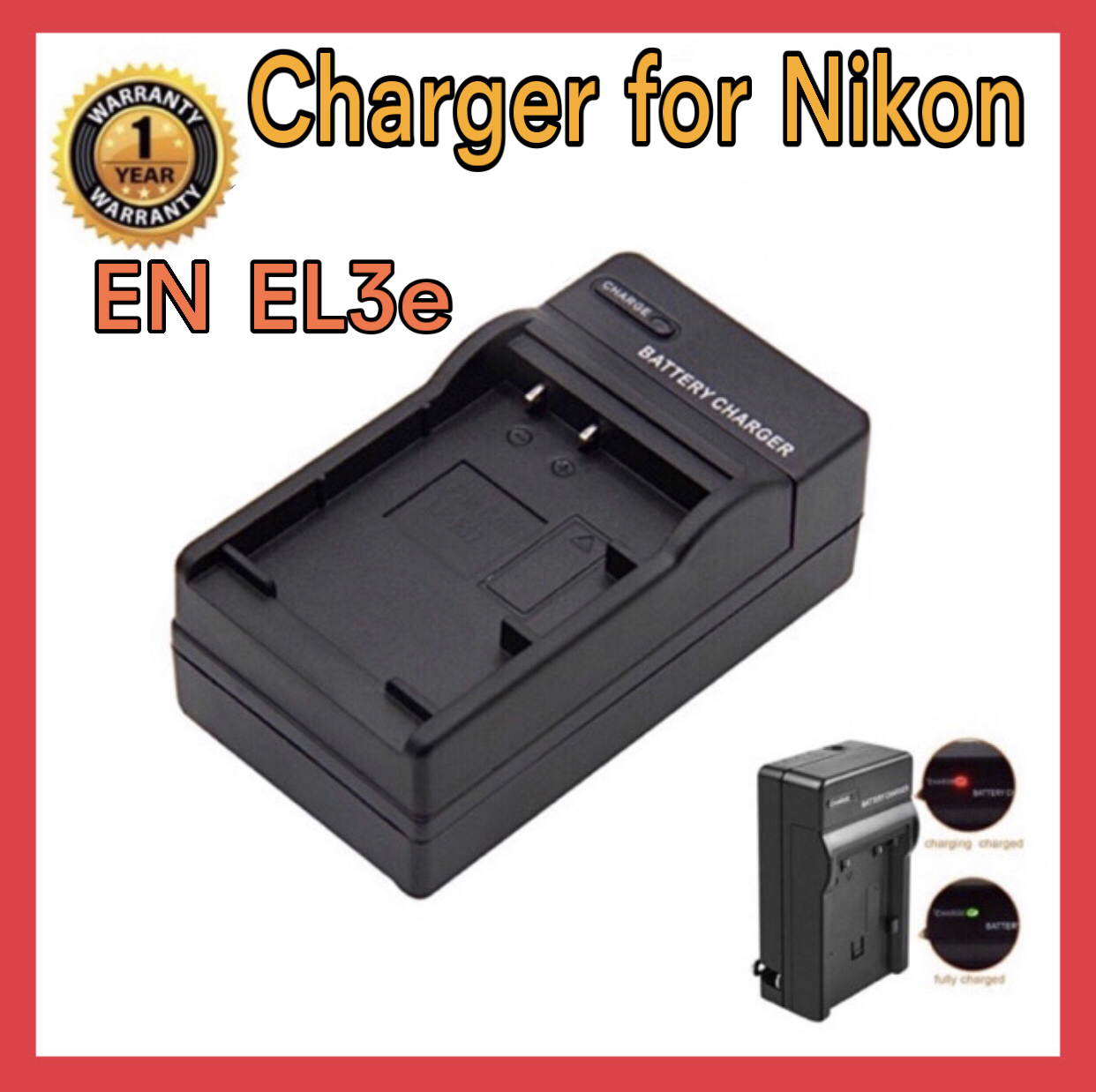 แท่นชาร์จแบตกล้อง นิคอน EL-EL3E/ NIKON CHARGER EN -EL3E