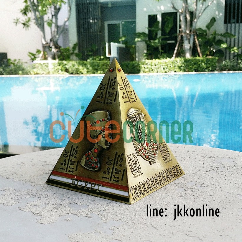 01709-โมเดลปิรามิดออมสิน 13ซม - ฟรีค่าส่ง