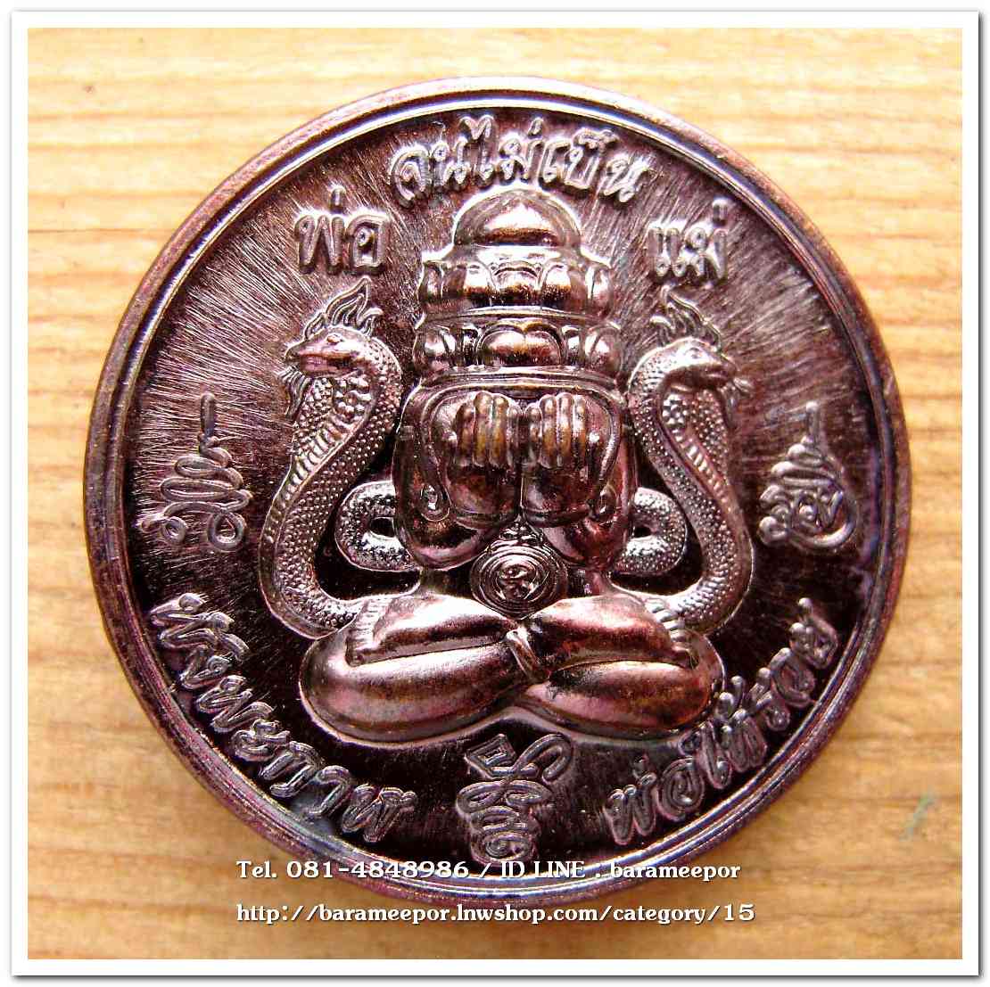 เหรียญปิดตาพังพะกาฬ รุ่น จนไม่เป็น เนื้อทองแดงผิวรุ้ง พ.ศ.๒๕๕๙ พิธีพุทธาภิเษกใหญ่ วัดพระมหาธาตุ นครศรีธรรมราช