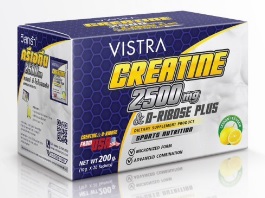 Vistra Creatine 2500 mg. & D-Ribose Plus บรรจุ 20 ซอง เพิ่มความทนทานในการออกกำลังกายได้นานขึ้น