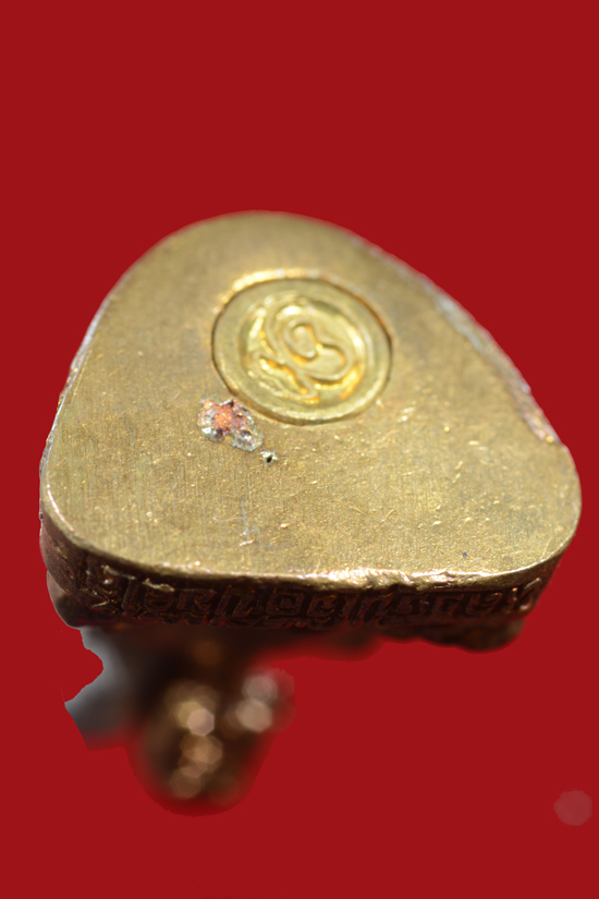 รูปหล่อหลวงปู่เจือ วัดกลางบางแก้ว จ.นครปฐม ผสมก้านชนวนหลวงปู่บุญ