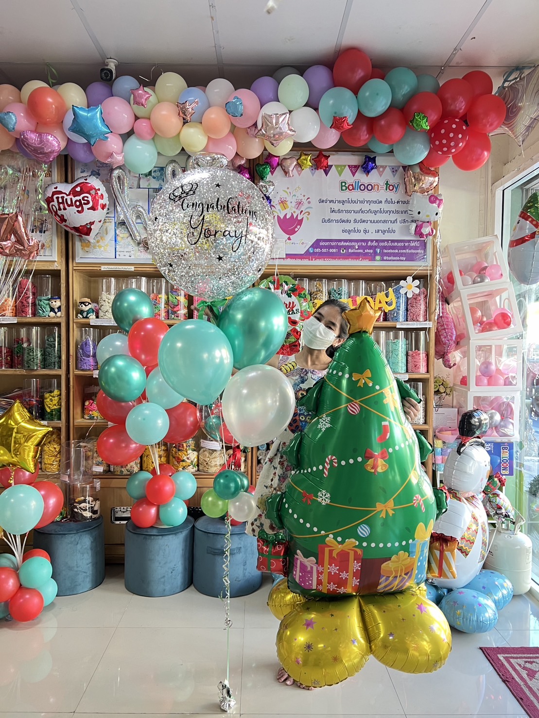 ลูกโป่งคริส์ตมาส-christmas-balloon ราคาเริ่มต้น