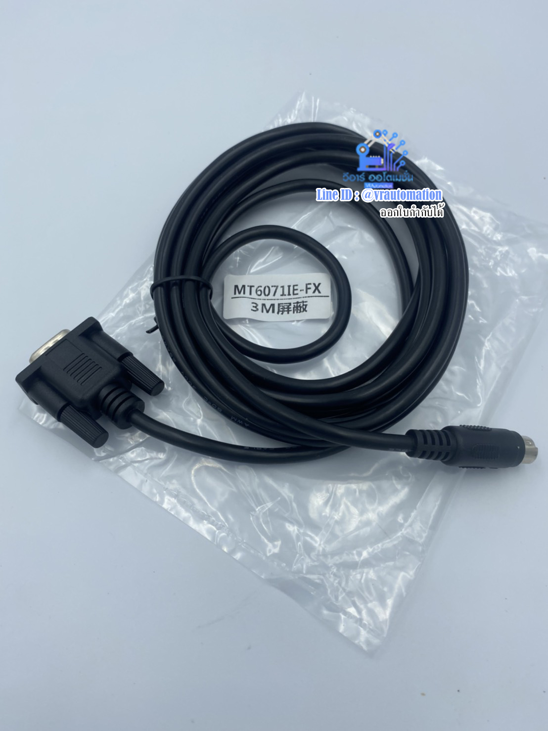 MT6071IE-FX สายจอทัชสกรีน Weintek Weinview MT6071IE and Mitsubishi FX series