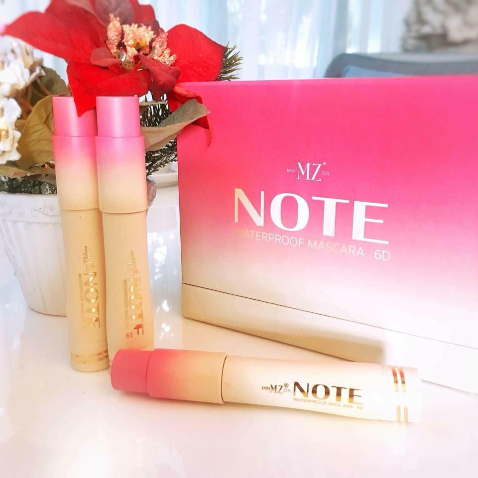 Note mascara 6D มาสคาร่าตาพริ้ม