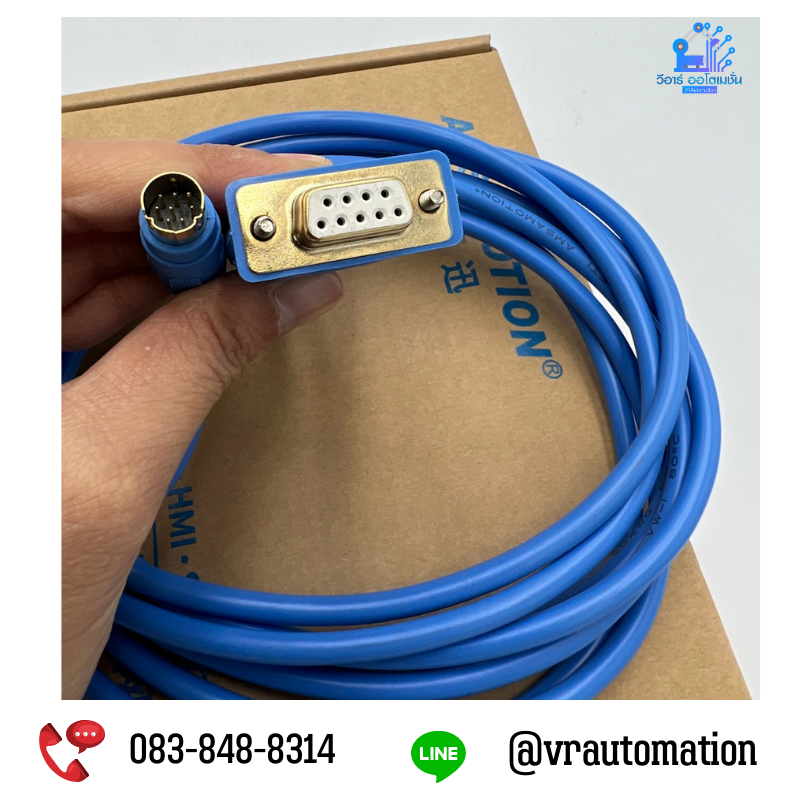 สาย Link Mitsubishi PLC programming cable serial cable SC-11