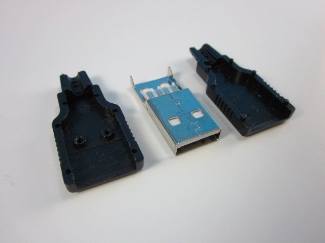 หัวประกอบ USB male (ตัวผู้) แบบที่1