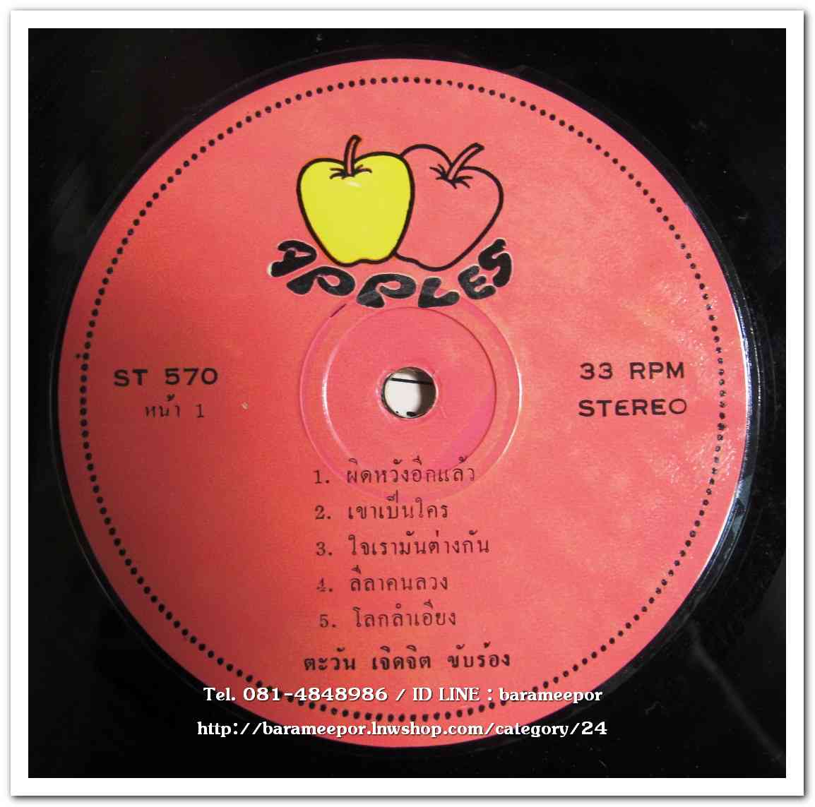 ตะวัน เจิดจิต ชุด ผิดหวังอีกแล้ว – สรรชัย โกรานนท์ ชุด ลุมพินีแห่งความหลัง