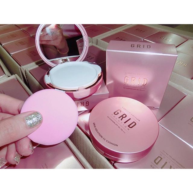 Grid Solution CC Cushion SPF 50+ PA+++ Limited Editon ราคา 550 บาท