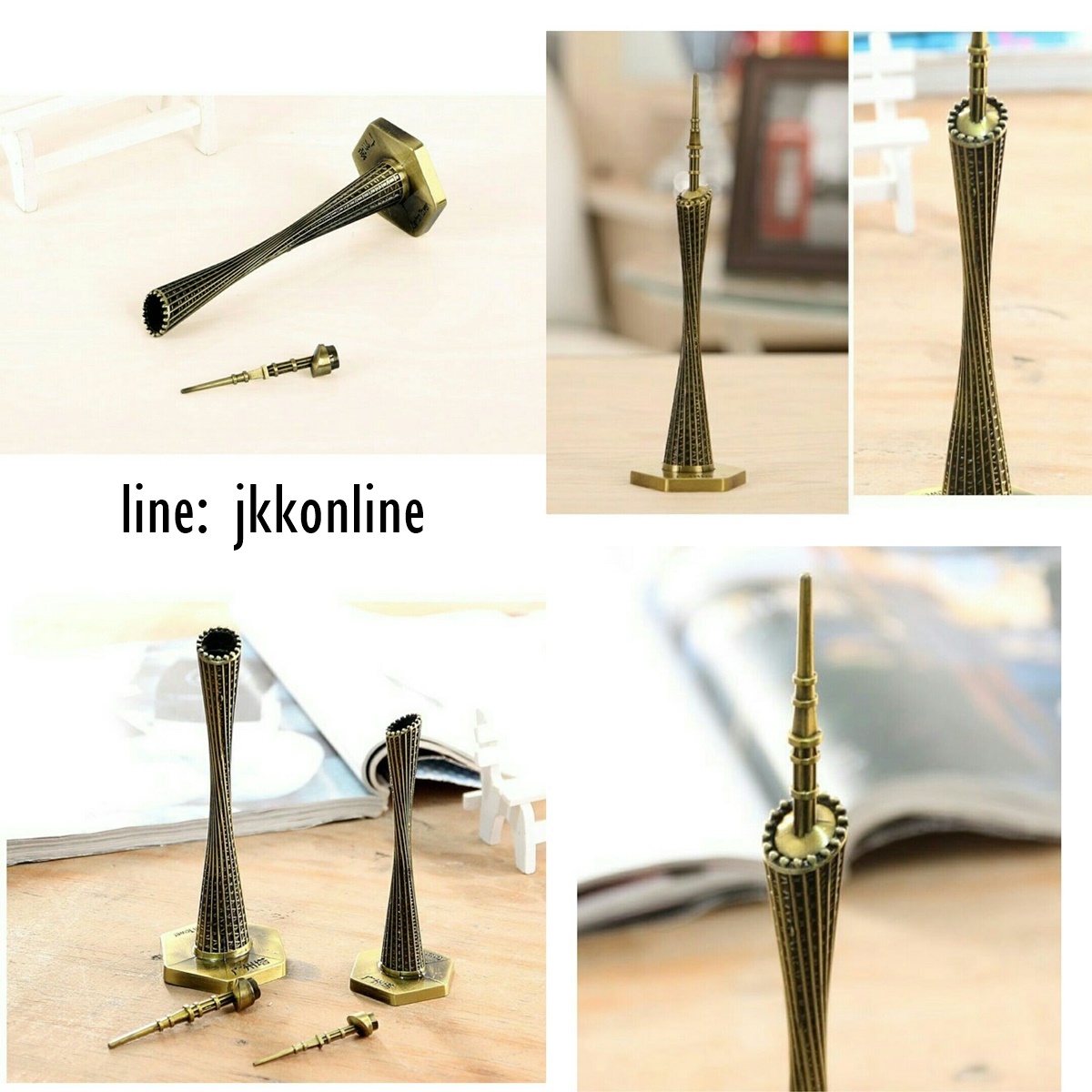 01717-โมเดลกวางโจวทาวเวอร์ 25 ซม - ฟรีค่าส่ง