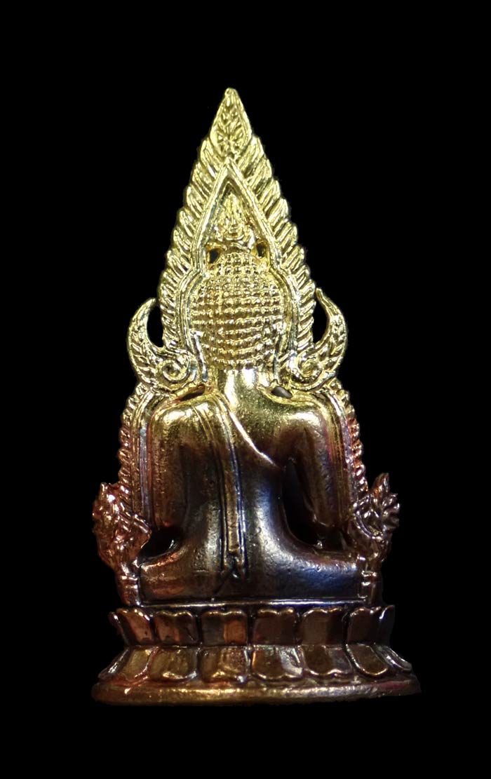 สมเด็จพระพุทธชินราช (นางพญาเรือนแก้ว) รุ่นประวัติศาสตร์ธงชัยจอมราชันย์ วัดนางพญา พิษณุโลก ปี 2563 เนื้อชนวน หมายเลข 9173 พร้อมกล่องเดิม