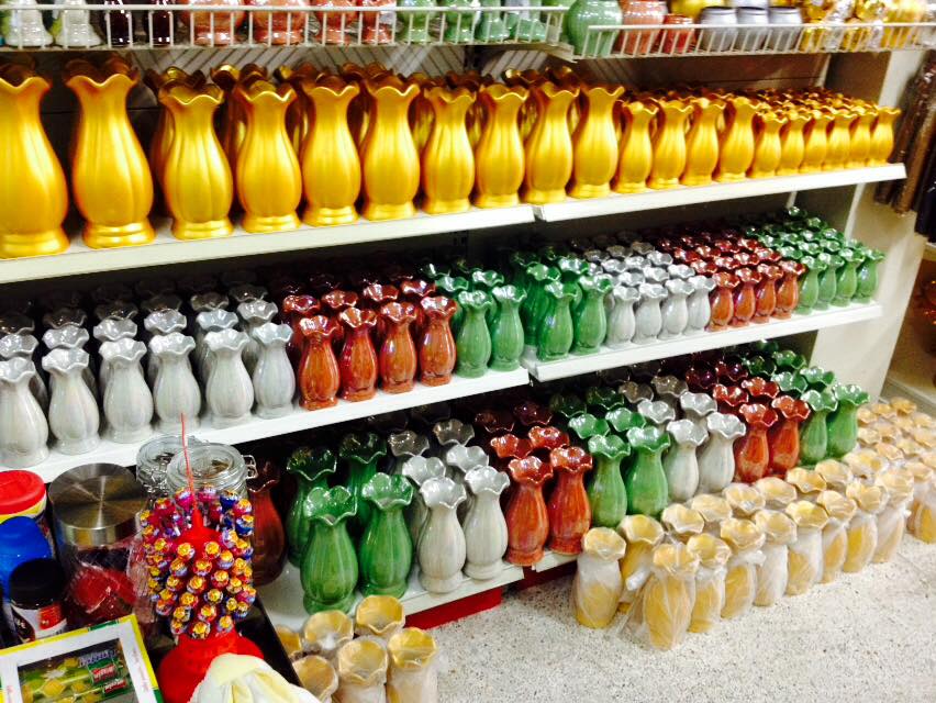 แจกันเซรามิค (งานสวย)