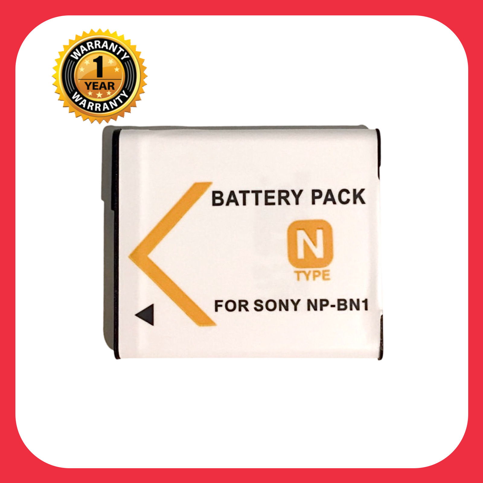 แบตเตอรี่ โซนี่ NP-BN1/Sony Battery NP-BN1. แบตเตอรี่กล้อง Sony รหัสแบต NP-BN1 NPBN1 Type N Battery แบตกล้อง SONY รุ่นCyberShot DSC-W310 W320 W330 W610 TX66 T110 T99 TX30 W710 W730WX80 W810 W830