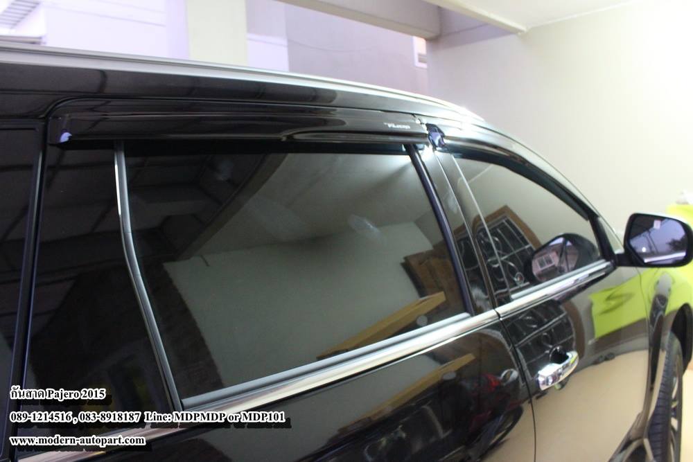 กันสาด All New Pajero Sport 2015 2016
