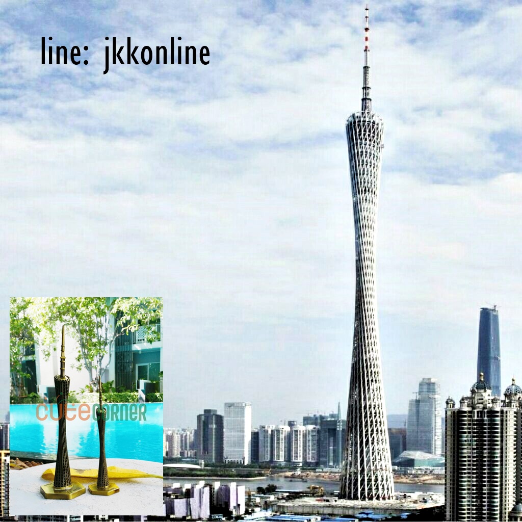 01718-โมเดลกวางโจวทาวเวอร์ 18 ซม - ฟรีค่าส่ง