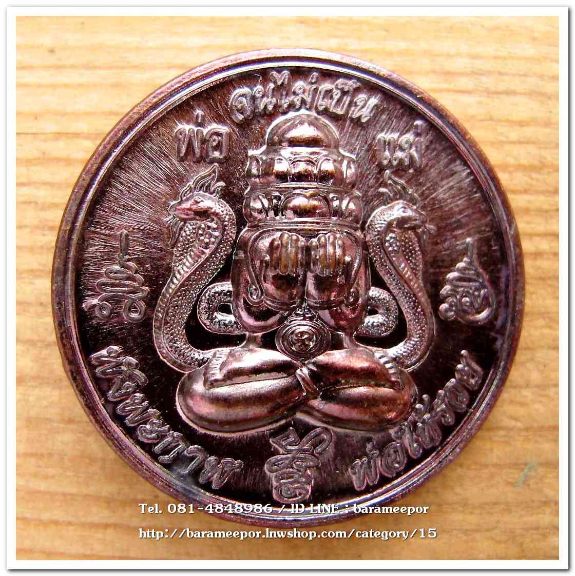 เหรียญปิดตาพังพะกาฬ รุ่น จนไม่เป็น เนื้อทองแดงผิวรุ้ง พ.ศ.๒๕๕๙ พิธีพุทธาภิเษกใหญ่ วัดพระมหาธาตุ นครศรีธรรมราช