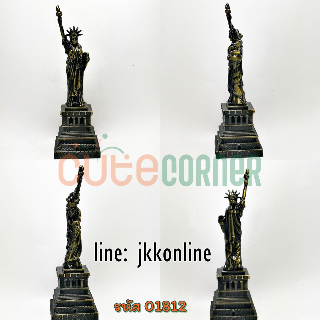 01812-โมเดลเทพีเสรีภาพ YJ 15ซม - ฟรีค่าส่ง