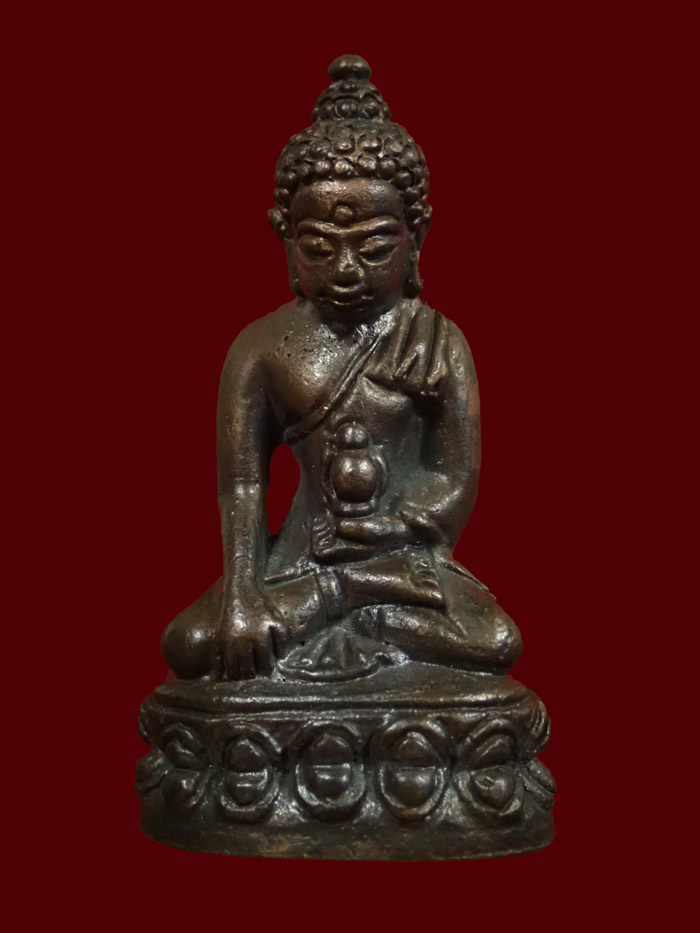 พระกริ่งเฉลิมพล รุ่นสร้างโรงพยาบาลโคกโพธิ์ วัดช้างให้ จ.ปัตตานี ปี 2539 เนื้อนวะโลหะ