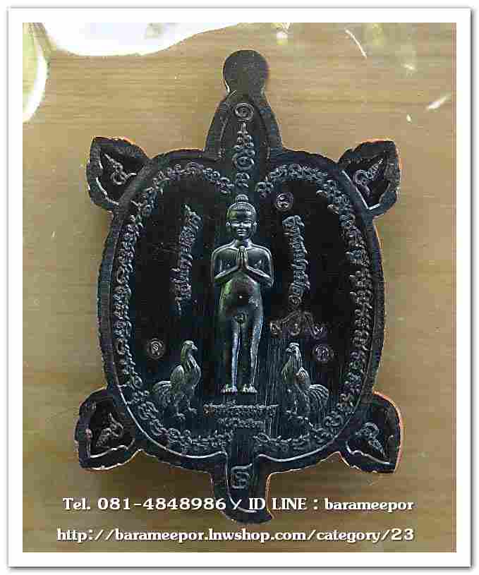 ไอ้ไข่ รุ่น ไอ้ไข่ กายสิทธิ์ เศรษฐีโคตรโคตร เหรียญพญาเต่าเรือน เลื่อนยศปลดหนี้ เนื้อทองแดงรมดำหน้ากากทองทิพย์