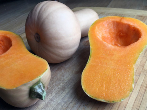 ฟักทอง บัตเตอร์นัท - Waltham Butternut Squash