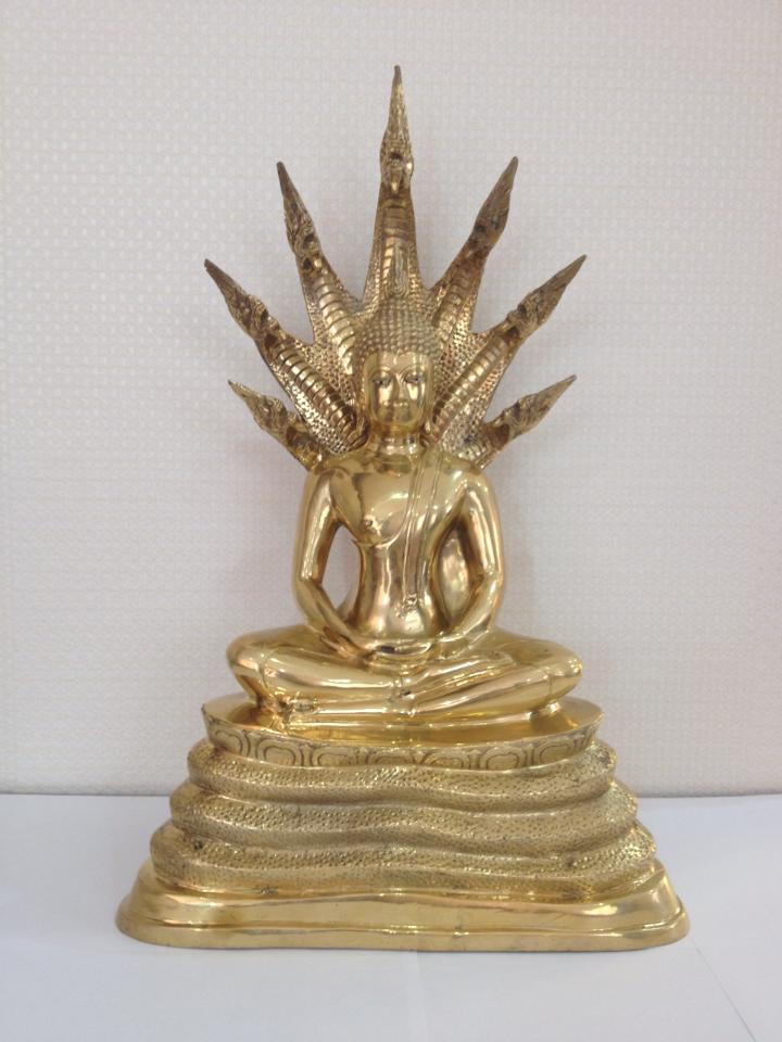 พระประจำวัน (ทองเหลือง หน้าตัก 5 นิ้ว)