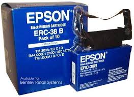 ตลับหมึก EPSON ERC-38B (ดำ) CASHIER PRINTER (เทียบเท่า) - Pack 12 ส่ง EMS
