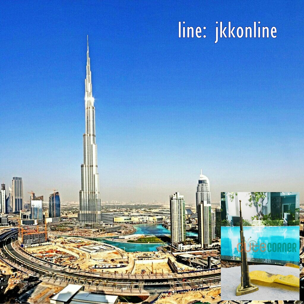 01713-โมเดลตึกบุรจญ์เคาะลีฟะฮ์ 20 ซม - ฟรีค่าส่ง