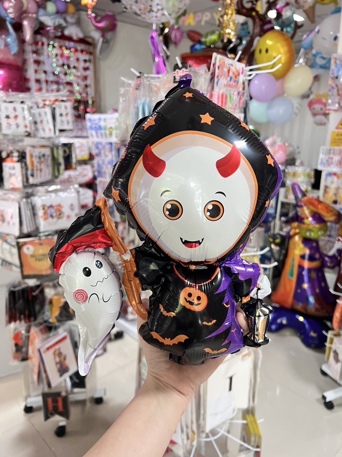 ลูกโป่งฮาโลวีน ผี balloon Halloween